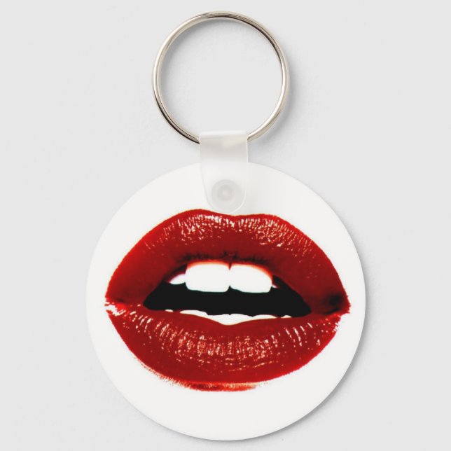 Lippen Schlüsselanhänger (Vorderseite)