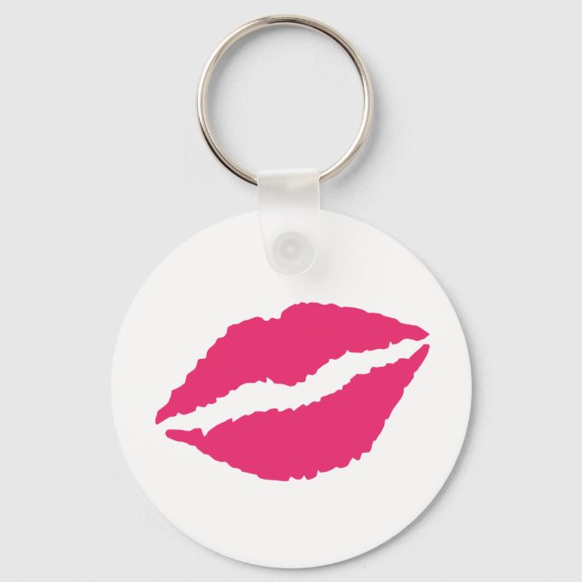 Lippen-Schlüsselanhänger Schlüsselanhänger (Vorderseite)