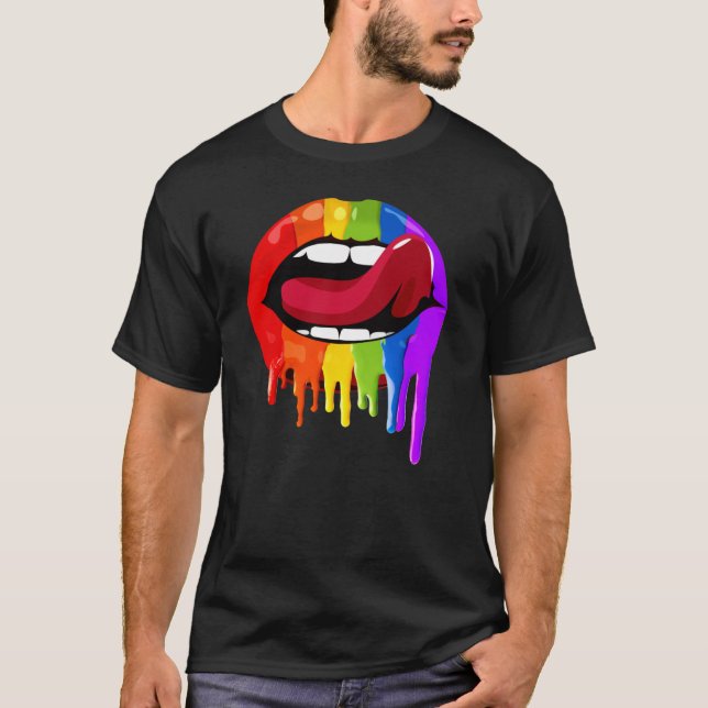 Lippen T-Shirt (Vorderseite)