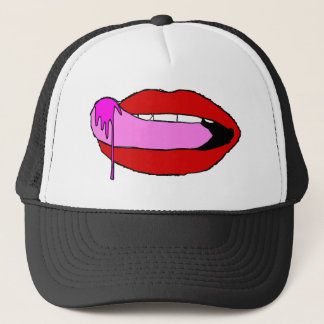 Lippen Truckerkappe