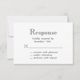 Lippen-UAWG RSVP Karte