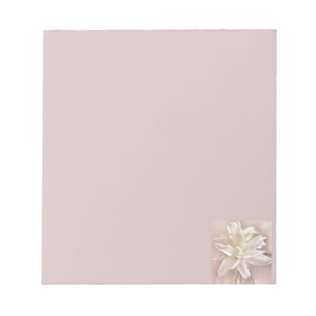 Lippenblüten Blush Notepad Notizblock (Vorderseite)