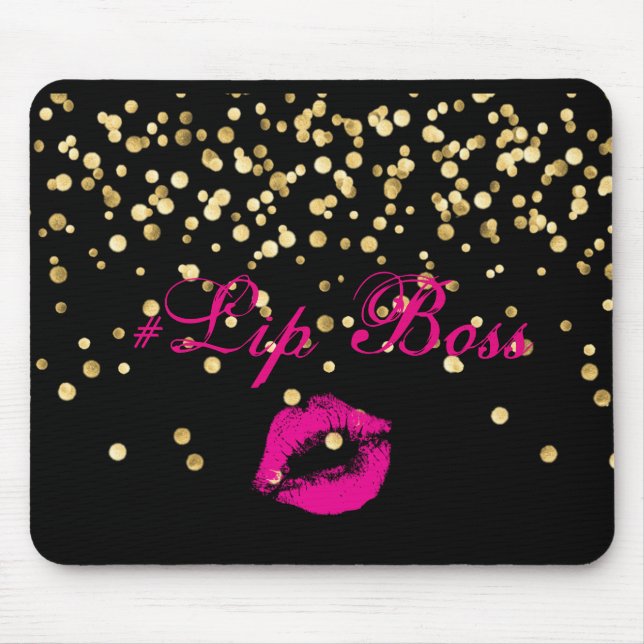 Lippenchef-Mausunterlage Mousepad (Vorne)