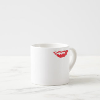 Lippenfleck-Kaffee Tasse-Riviera Rosa Espressotasse