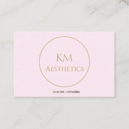 Lippenfüller Aftercare Instruction Business Card Visitenkarte