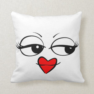 Lippenkissen Kissen
