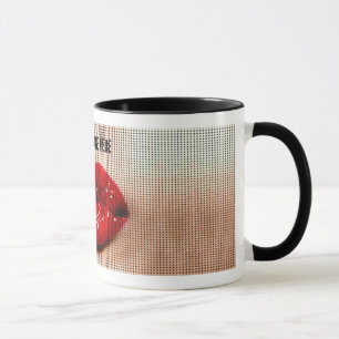 Lippenkuss-Tasse Tasse