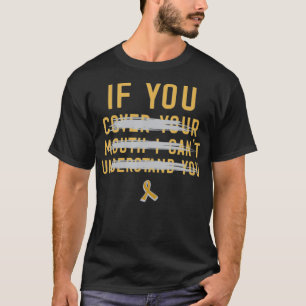 Lippenleser-Begrüßungsband für das Bewusstsein  T-Shirt