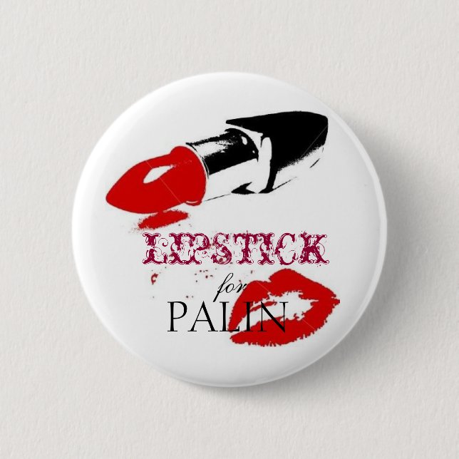 Lippenstift für PALIN Button (Vorderseite)
