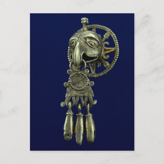 Lippenstift für Vogelgott Postkarte (Vorderseite)