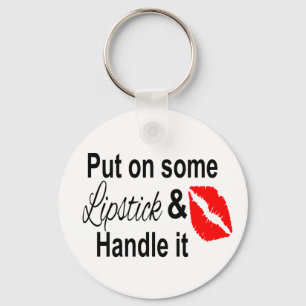 Lippenstift, Kosmetikerin Makeup-Artist, Schönheit Schlüsselanhänger