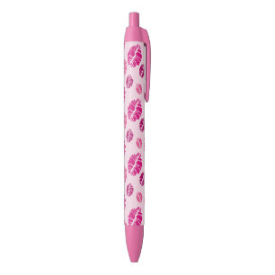 Lippenstift-Kuss-Form-Druck-Muster Kugelschreiber