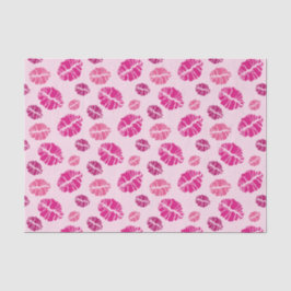 Lippenstift-Kuss-Form-Druck-Muster Seidenpapier