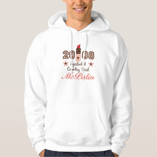 Lippenstift-Land erstes 2008 McPalin 08 Sweatshirt