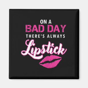 Lippenstift macht Frauen ermutigend Magnet
