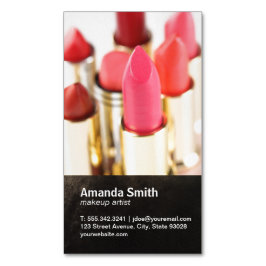 Lippenstift | Makeup Artist Magnetische Visitenkarte