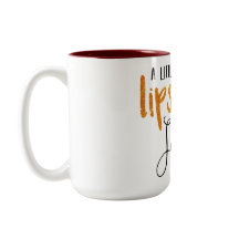Lippenstift und Jesus-Kaffee-Tasse