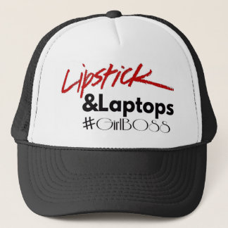 Lippenstifte und Laptops Truckerkappe