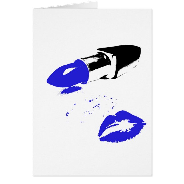 Lippenstiftkuß (Vorne)