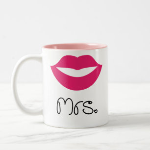 LippenTasse Zweifarbige Tasse