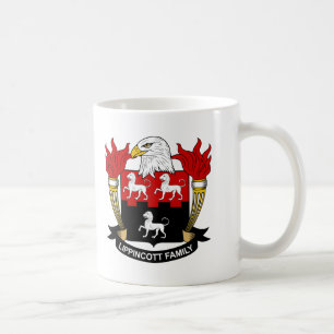 Lippincott Familienwappen Kaffeetasse