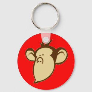 Lippy Monkey-Schlüsselanhänger Schlüsselanhänger