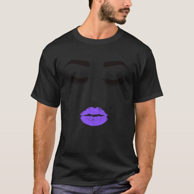 Lips Brows and Eyelashes 7 T-Shirt (Vorderseite)