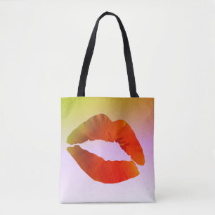 Lips Custom All-Over-Print Tote Bag Tasche