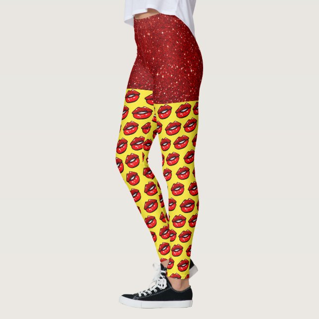 LIPS Fashion Pop Leggings (Links)