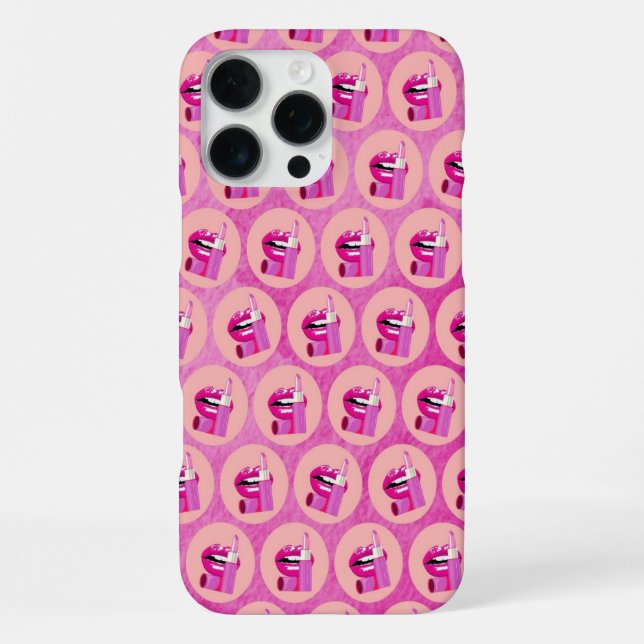 Lips iPhone 16 Pro Max Hülle (Rückseite)