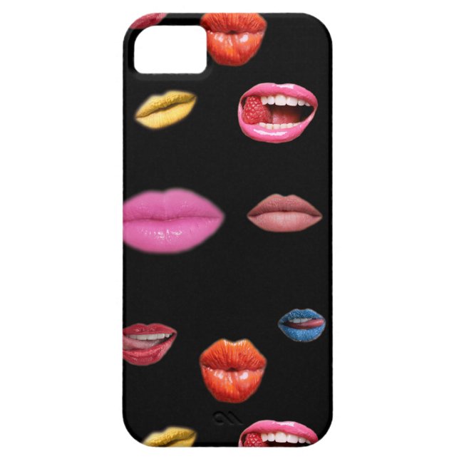 Lips iPhone Case-Mate iPhone Hülle (Rückseite)