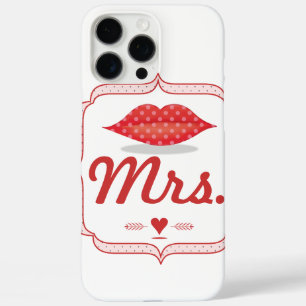 Lips Mrs. Hipster Vintag Retro Bride iPhone 16 Pro Max Hülle