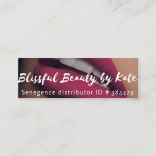 Lipsense Mini Visitenkarte