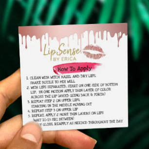 Lipsense Rosen-Goldbratenfett, wie man zutrifft