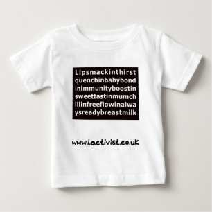 Lipsmakinthirstquenching… Baby T-shirt