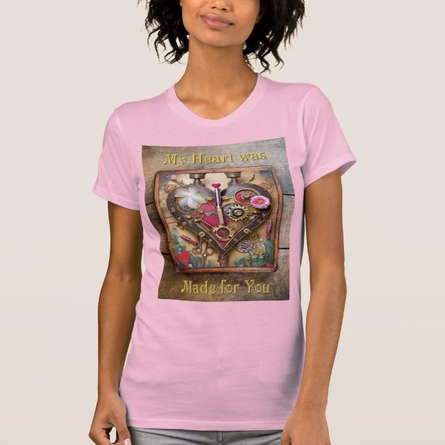 Lipstick-Blume T-Shirt (Vorderseite)
