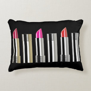 Lipstick Dekokissen