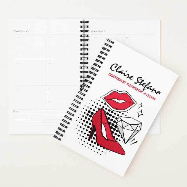 Lipstick Distributeur Beauté Kiss Moderne Glamor (Devant avec enveloppe)