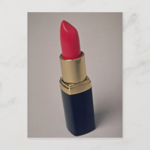 Lipstick-Foto Postkarte