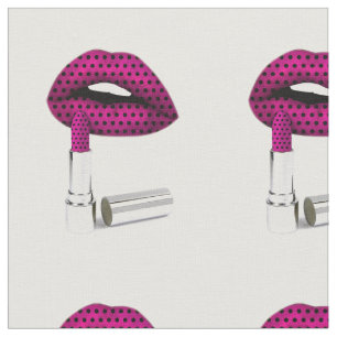 Lipstick Gewebe! Stoff