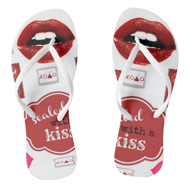 Lipstick kippen flip flops (Fußbett)