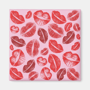 Lipstick Kisses Magnet