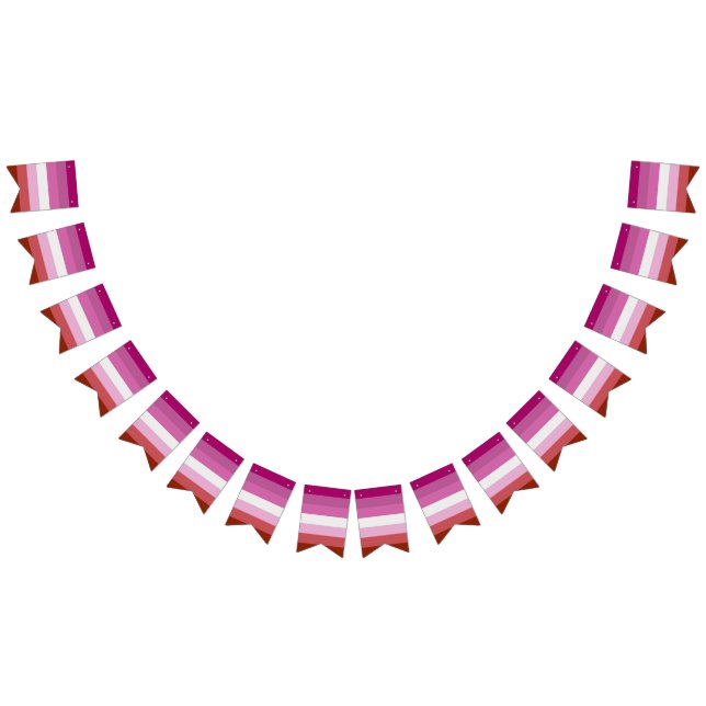 Lipstick Lesbische Flagge (Alle)