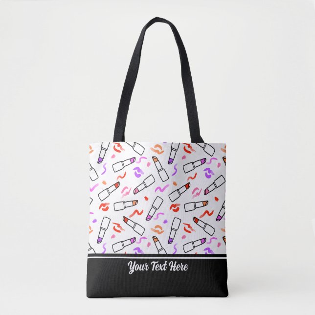 Lipstick Muster Tasche (Vorderseite)