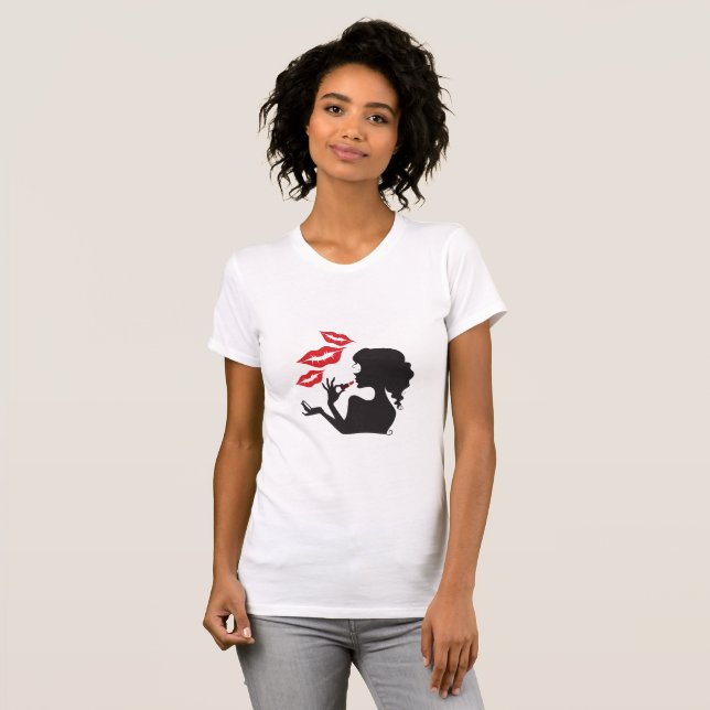 Lipstick Princess T - Shirt (Vorne ganz)