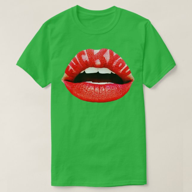 Lipstick T-Shirt (Design vorne)