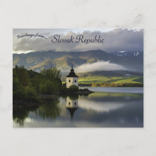 Liptovska Mara Slowakei Postkarte
