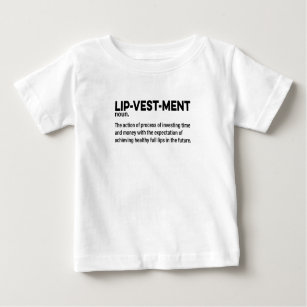 Lipvestream Lip Filler Quote Nurse Injec Baby T-shirt