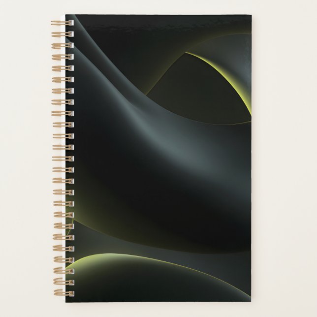 Liquid Chrome Abstract: Dark Iridescence (Devant)