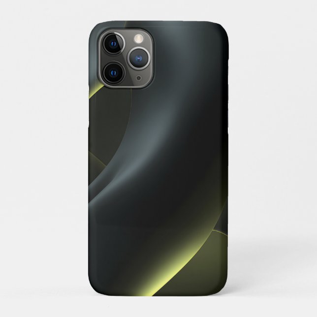 Liquid Chrome Abstract: Dark Iridescence Case-Mate iPhone Hülle (Rückseite)
